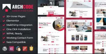 Archcode - Architect Design WordPress Theme