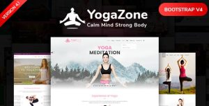YogaZone - Yoga & Meditation Responsive Bootstrap Template