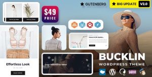 Bucklin - Creative Personal Blog WordPress Theme
