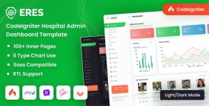 ERES - CodeIgniter Hospital Admin Dashboard Bootstrap Template
