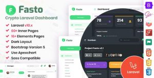 Fasto - Laravel Saas Admin Dashboard Template
