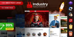 Industry - Factory & Industrial Template