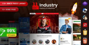 Industry - Factory & Industrial Template