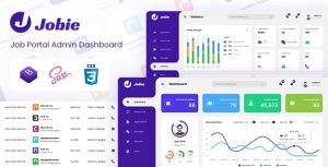 Jobie - Job Portal Angular 12 Admin Dashboard Template