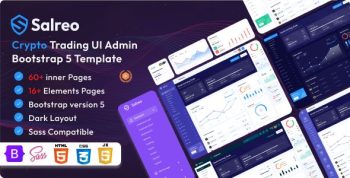 Salreo Crypto Trading UI Admin