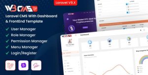 W3CMS-Laravel Content Management System